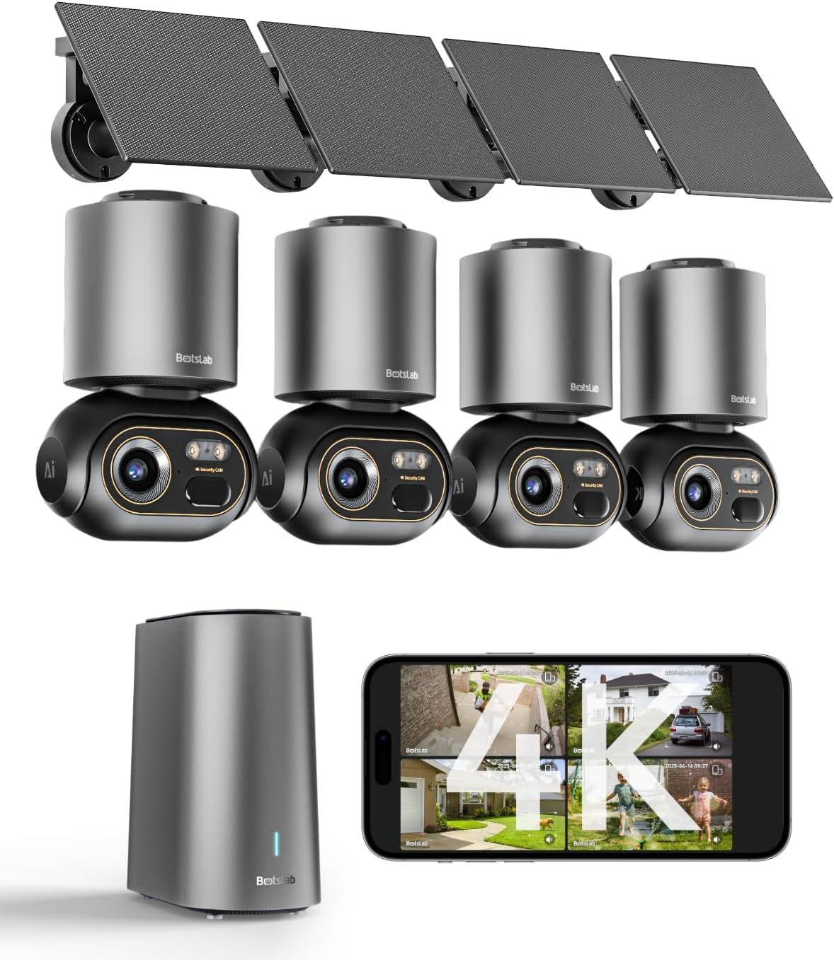 4K Wireless Security Camera – 2-Cam Kit with 32GB Storage | Buy 1 Get 1 Free – Monthly Special