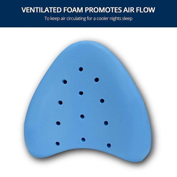 Orthopedic Leg Pillow With Memory Foam