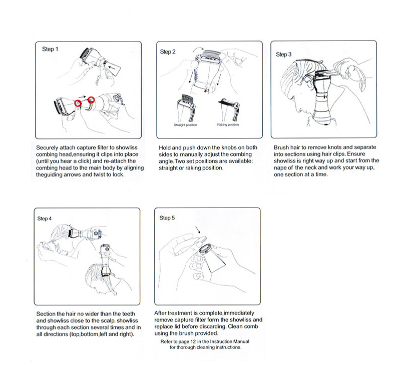 Electric Head lice Extermintor  （FREE SHIPPING&BUY 2+ TO GET 12% OFF）