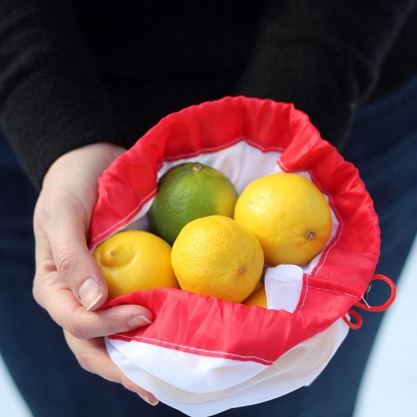 Waste Free Reusable Produce Bags(12PCS)